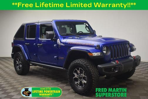 Ocean Blue Metallic 2018 Jeep Wrangler Unlimited Rubicon