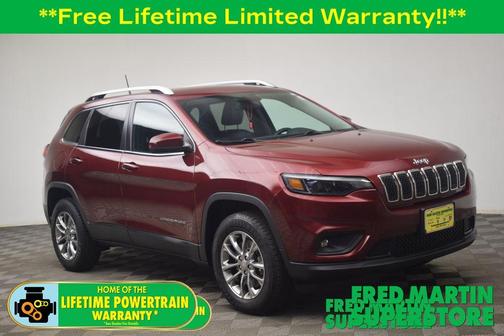 Velvet Red Pearlcoat 2019 Jeep Cherokee Latitude Plus