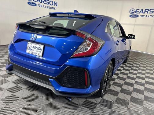Aegean Blue Metallic 2017 Honda Civic EX