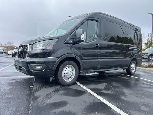 Agate Black Metallic 2026 Ford Transit-350 XLT