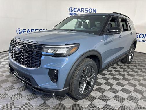 Vapor Blue Metallic 2026 Ford Explorer ST-Line SUV