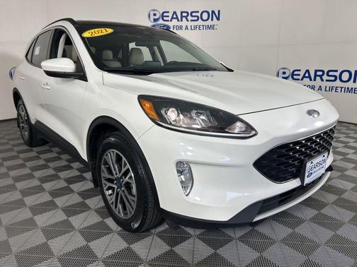 White Metallic 2021 Ford Escape SEL