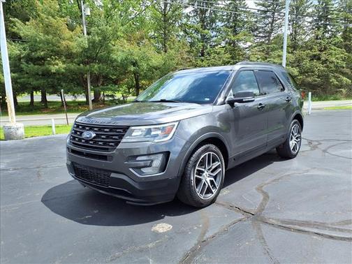 Magnetic 2017 Ford Explorer sport