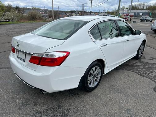 Pearl White 2015 Honda Accord 4dr I4 CVT LX