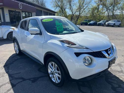 Pearl White 2015 Nissan Juke 5dr Wgn CVT SV AWD