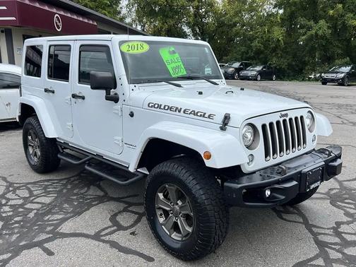 White 2018 Jeep Wrangler JK Unlimited Golden Eagle