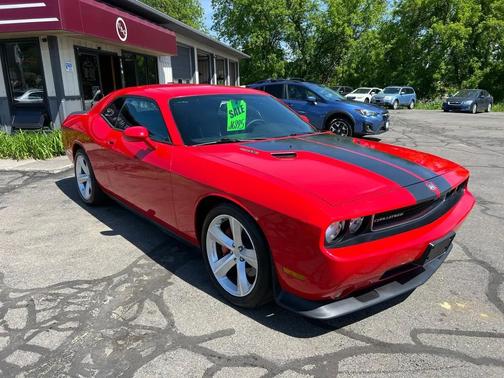 Red 2010 Dodge Challenger SRT8