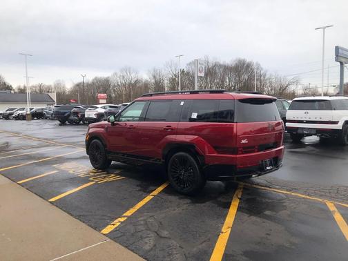 Ultimate Red 2026 Hyundai SANTA FE HEV Calligraphy