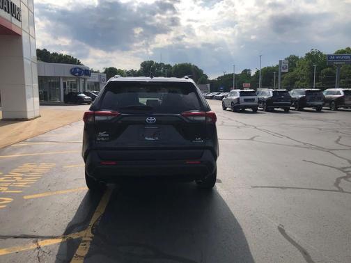 Midnight Black Metallic 2020 Toyota RAV4 Hybrid LE