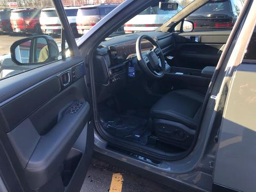 Hampton Gray 2026 Hyundai SANTA FE HEV Calligraphy