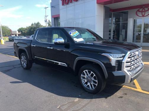 Midnight Black Metallic 2024 Toyota Tundra Hybrid 1794 Edition