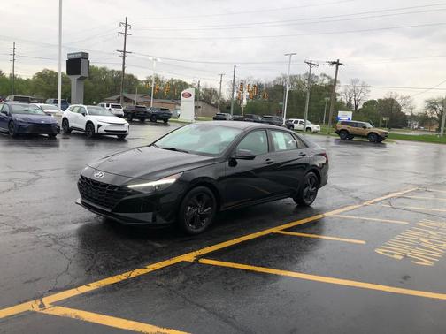 Intense Blue 2023 Hyundai ELANTRA SEL