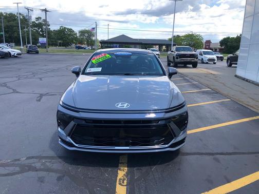 Transmission Blue 2025 Hyundai SONATA Hybrid Limited