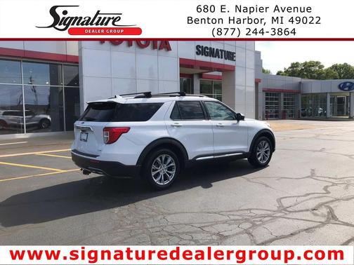 Oxford White 2020 Ford Explorer XLT
