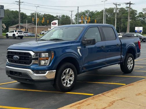 Atlas Blue Metallic 2023 Ford F-150 XLT
