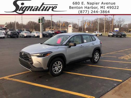 Sonic Silver 2026 Toyota Corolla Cross L SUV