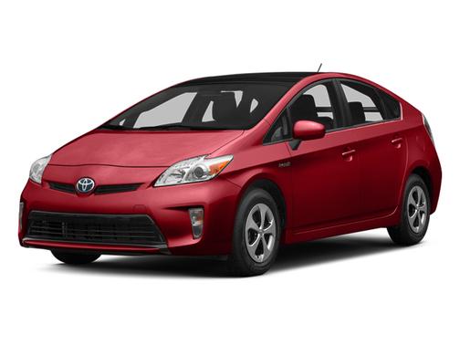 Barcelona Red Metallic 2014 Toyota Prius Three