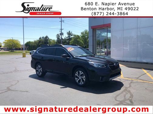 Crystal Black Silica 2020 Subaru Outback Limited XT