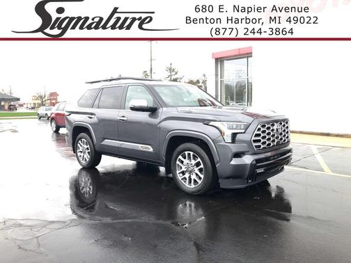 Magnetic Gray Metallic 2026 Toyota Sequoia 1794 Edition