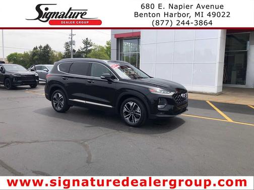 Twilight Black 2019 Hyundai SANTA FE Limited 2.0T