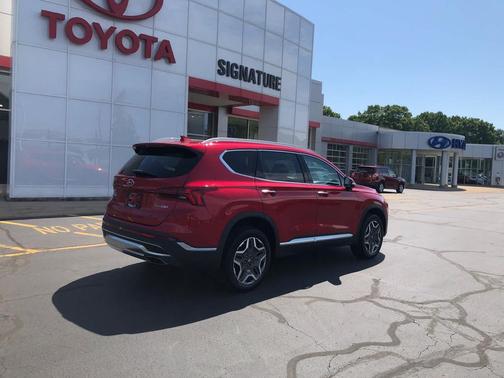 Calypso Red 2023 Hyundai SANTA FE Limited