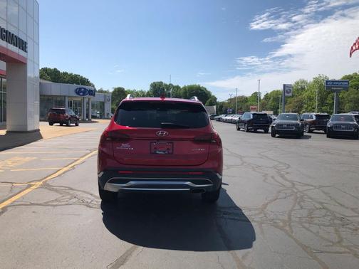 Calypso Red 2023 Hyundai SANTA FE Limited