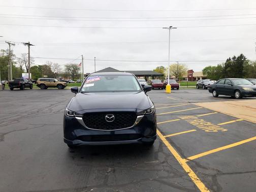 Deep Crystal Blue Mica 2025 Mazda CX-5 2.5 S Preferred Package