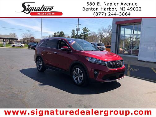 Passion Red 2019 Kia Sorento EX