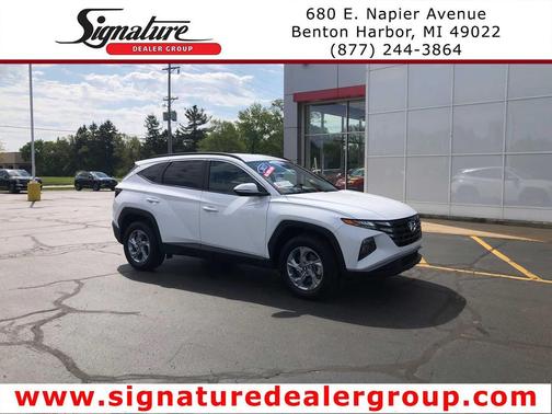 Serenity White Pearl 2023 Hyundai TUCSON SEL
