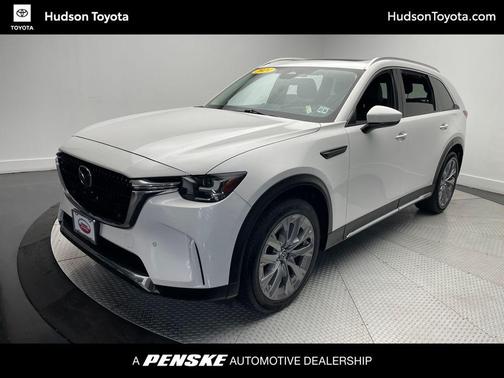 Rhodium White Premium 2024 Mazda CX-90 3.3 Turbo Premium