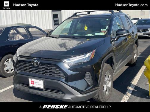 Midnight Black Metallic 2025 Toyota RAV4 Hybrid LE SUV
