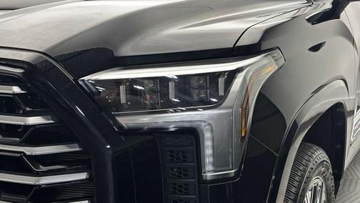 Midnight Black Metallic 2024 Toyota Tundra Hybrid Capstone