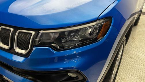 Laser Blue Pearlcoat 2022 Jeep Compass Latitude
