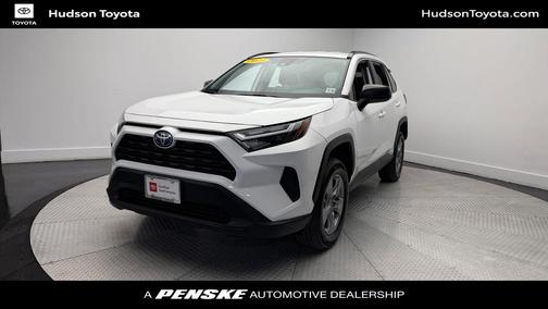 Ice Cap 2023 Toyota RAV4 Hybrid LE