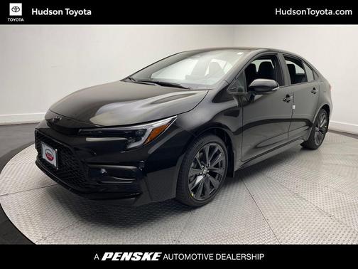 Midnight Black Metallic 2026 Toyota Corolla SE