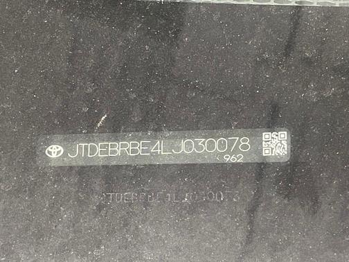 Blueprint 2020 Toyota Corolla Hybrid LE