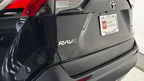 Midnight Black Metallic 2021 Toyota RAV4 XLE