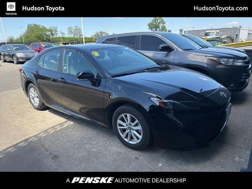 Midnight Black Metallic 2026 Toyota Camry LE