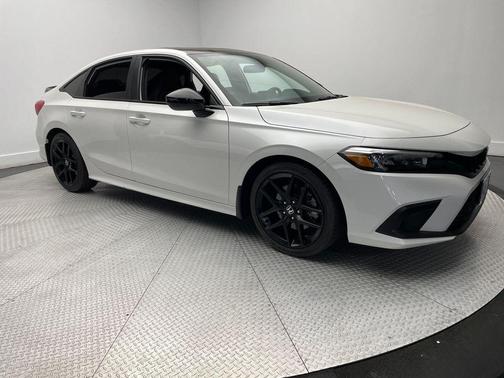 Platinum White 2024 Honda Civic Si Base