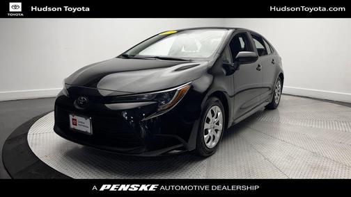 Midnight Black Metallic 2024 Toyota Corolla LE