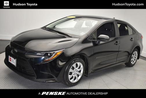 Midnight Black Metallic 2023 Toyota Corolla LE