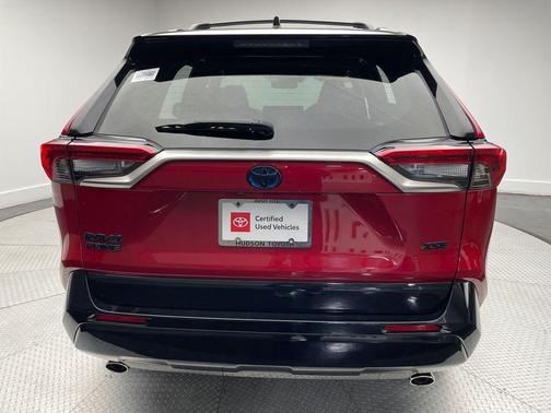 Supersonic Red/Midnight Black Metallic 2023 Toyota RAV4 Prime XSE