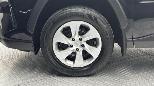 Midnight Black Metallic 2021 Toyota RAV4 LE