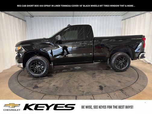 Black 2026 Chevrolet Silverado 1500 WT