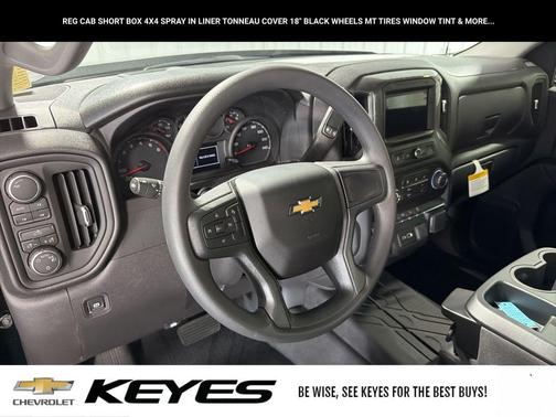 Black 2026 Chevrolet Silverado 1500 WT