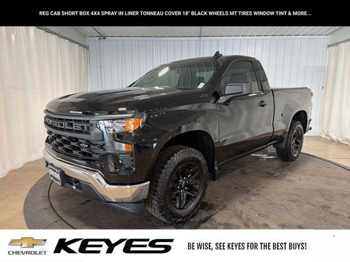 Black 2026 Chevrolet Silverado 1500 WT