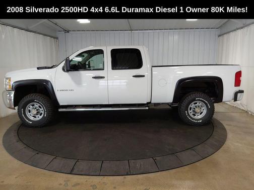 Summit White 2008 Chevrolet Silverado 2500 Work Truck
