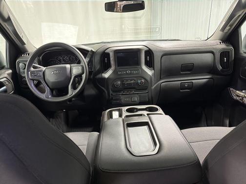 Summit White 2021 Chevrolet Silverado 1500 Custom Trail Boss