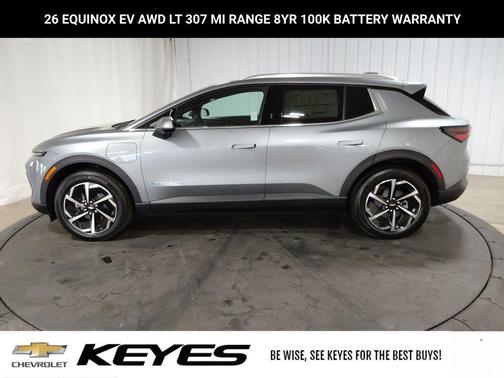 Sterling Gray Metallic 2026 Chevrolet Equinox EV LT