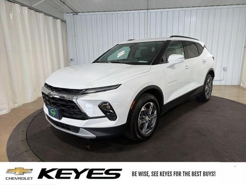 Summit White 2023 Chevrolet Blazer 3LT